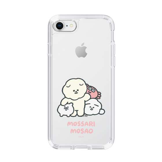 Slim Protection Case［ Mossari Mosao - Everyone Together - Clear ］