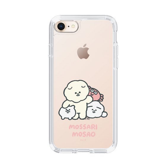 Slim Protection Case［ Mossari Mosao - Everyone Together - Clear ］