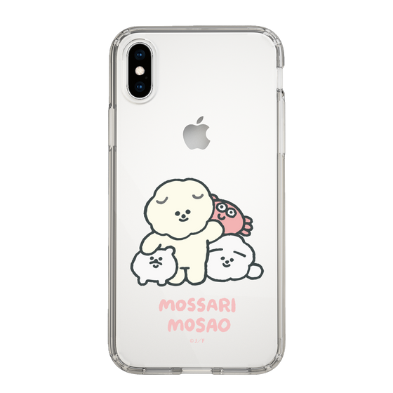 Slim Protection Case［ Mossari Mosao - Everyone Together - Clear ］