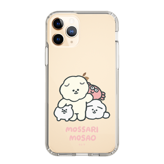 Slim Protection Case［ Mossari Mosao - Everyone Together - Clear ］