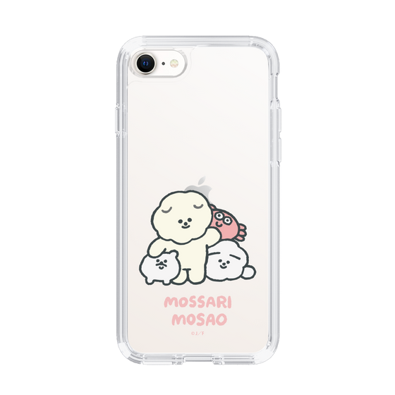 Slim Protection Case［ Mossari Mosao - Everyone Together - Clear ］