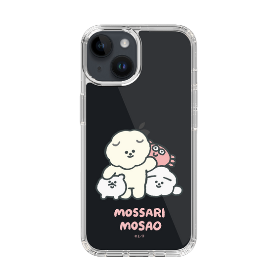 Slim Protection Case［ Mossari Mosao - Everyone Together - Clear ］