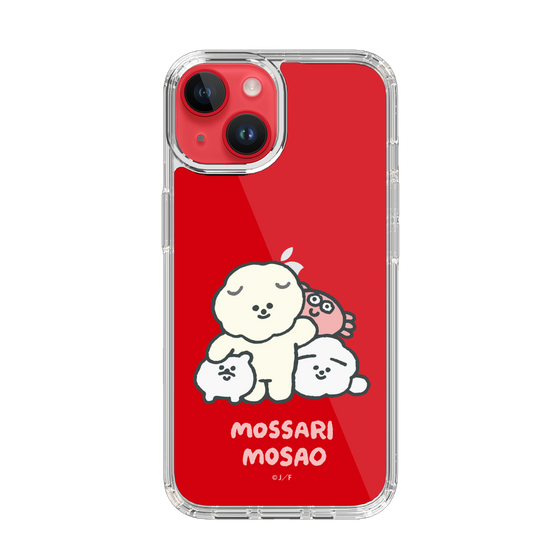 Slim Protection Case［ Mossari Mosao - Everyone Together - Clear ］