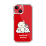 Slim Protection Case［ Mossari Mosao - Everyone Together - Clear ］