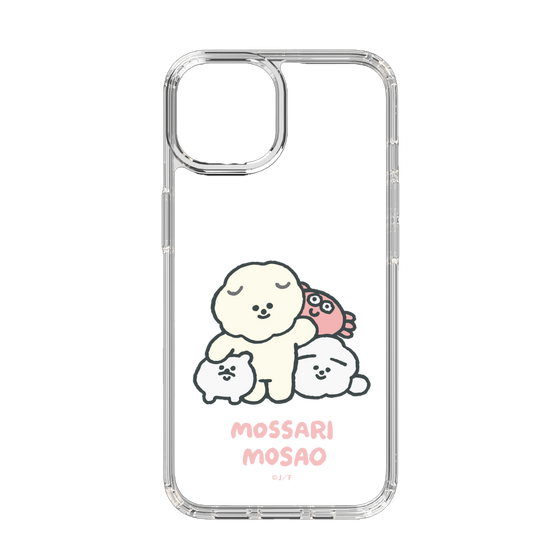 Slim Protection Case［ Mossari Mosao - Everyone Together - Clear ］