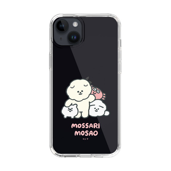 Slim Protection Case［ Mossari Mosao - Everyone Together - Clear ］