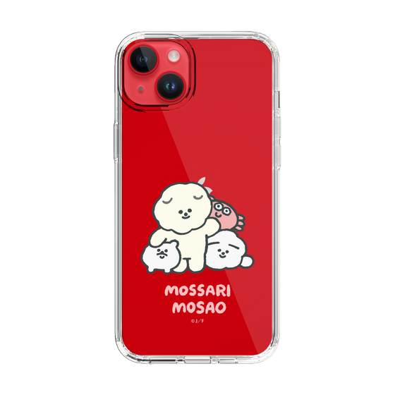 Slim Protection Case［ Mossari Mosao - Everyone Together - Clear ］