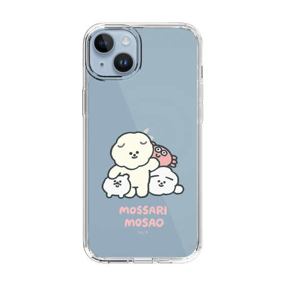 Slim Protection Case［ Mossari Mosao - Everyone Together - Clear ］