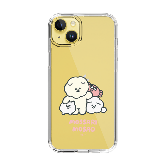 Slim Protection Case［ Mossari Mosao - Everyone Together - Clear ］