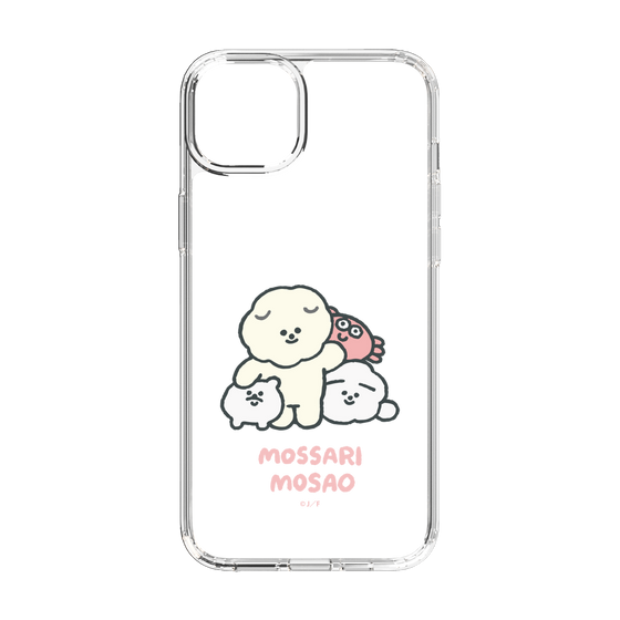 Slim Protection Case［ Mossari Mosao - Everyone Together - Clear ］