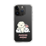 Slim Protection Case［ Mossari Mosao - Everyone Together - Clear ］