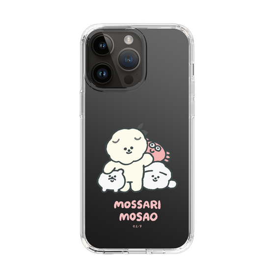 Slim Protection Case［ Mossari Mosao - Everyone Together - Clear ］