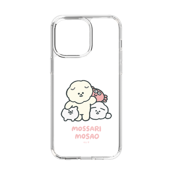 Slim Protection Case［ Mossari Mosao - Everyone Together - Clear ］