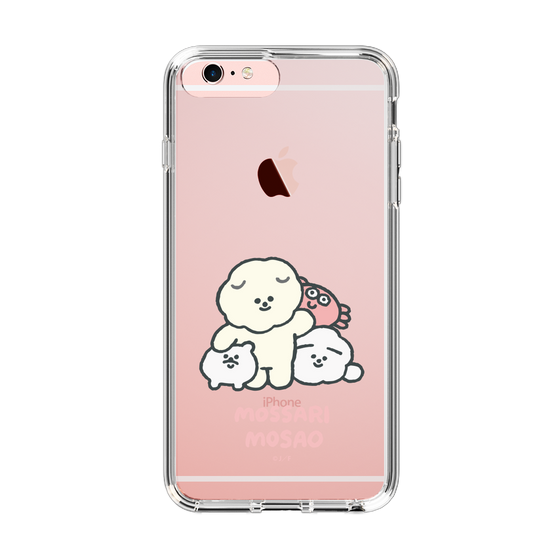 Slim Protection Case［ Mossari Mosao - Everyone Together - Clear ］