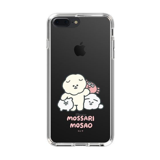 Slim Protection Case［ Mossari Mosao - Everyone Together - Clear ］
