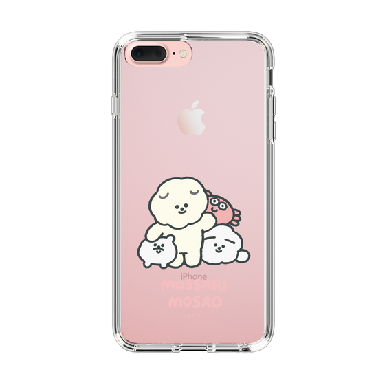 Slim Protection Case［ Mossari Mosao - Everyone Together - Clear ］