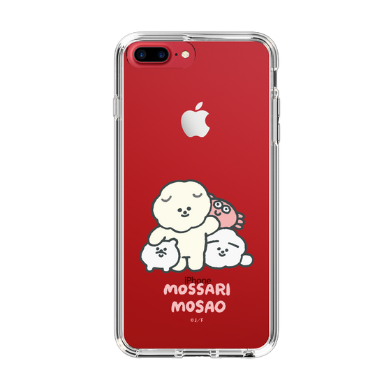 Slim Protection Case［ Mossari Mosao - Everyone Together - Clear ］