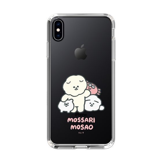 Slim Protection Case［ Mossari Mosao - Everyone Together - Clear ］