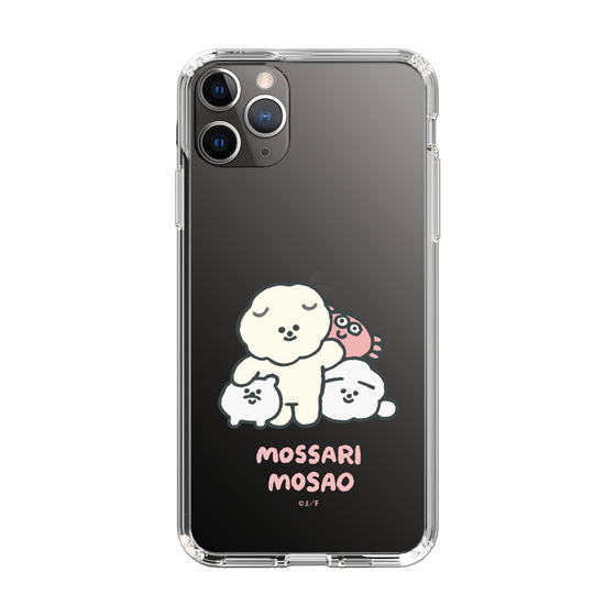 Slim Protection Case［ Mossari Mosao - Everyone Together - Clear ］