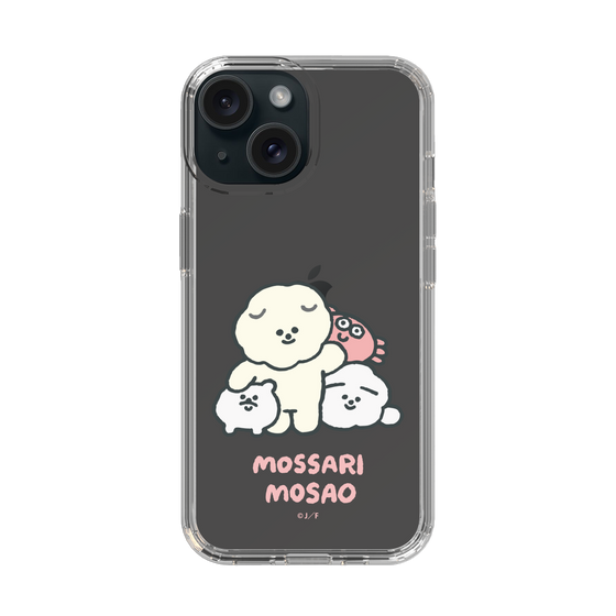 Slim Protection Case［ Mossari Mosao - Everyone Together - Clear ］