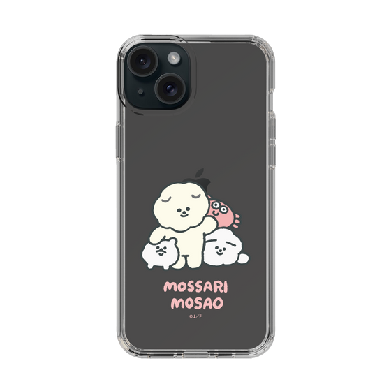 Slim Protection Case［ Mossari Mosao - Everyone Together - Clear ］