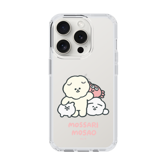 Slim Protection Case［ Mossari Mosao - Everyone Together - Clear ］