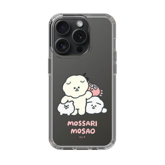 Slim Protection Case［ Mossari Mosao - Everyone Together - Clear ］