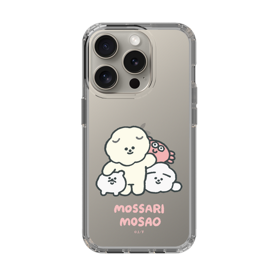Slim Protection Case［ Mossari Mosao - Everyone Together - Clear ］