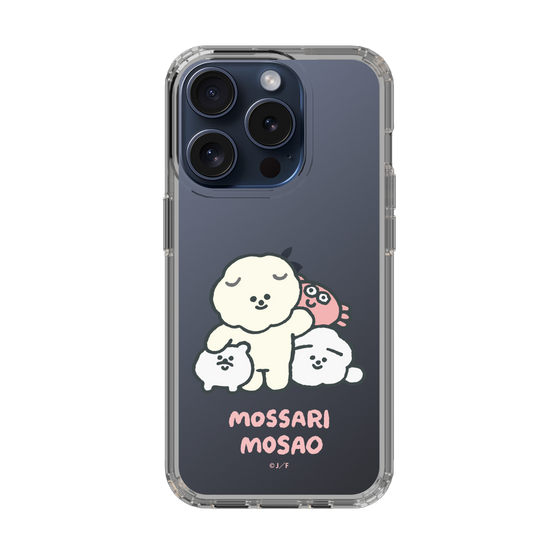 Slim Protection Case［ Mossari Mosao - Everyone Together - Clear ］