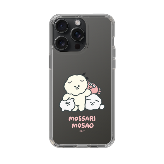 Slim Protection Case［ Mossari Mosao - Everyone Together - Clear ］