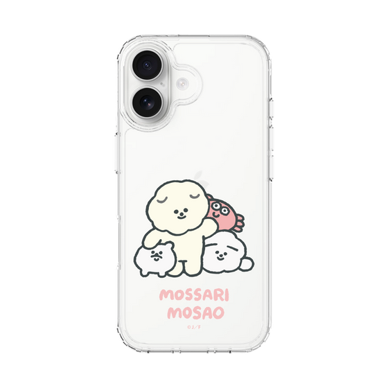 Slim Protection Case［ Mossari Mosao - Everyone Together - Clear ］