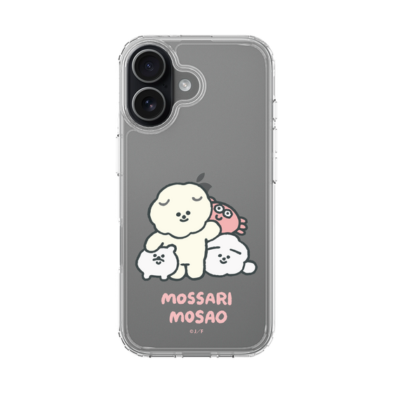 Slim Protection Case［ Mossari Mosao - Everyone Together - Clear ］