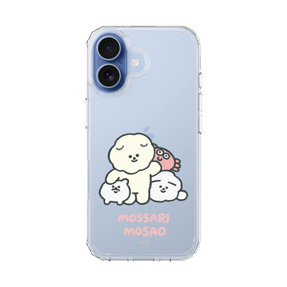 Slim Protection Case［ Mossari Mosao - Everyone Together - Clear ］