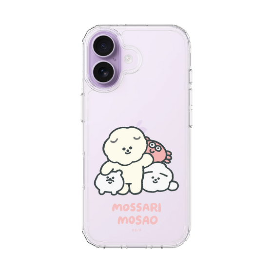 Slim Protection Case［ Mossari Mosao - Everyone Together - Clear ］