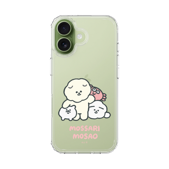 Slim Protection Case［ Mossari Mosao - Everyone Together - Clear ］