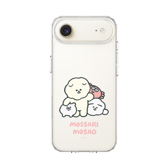 Slim Protection Case［ Mossari Mosao - Everyone Together - Clear ］
