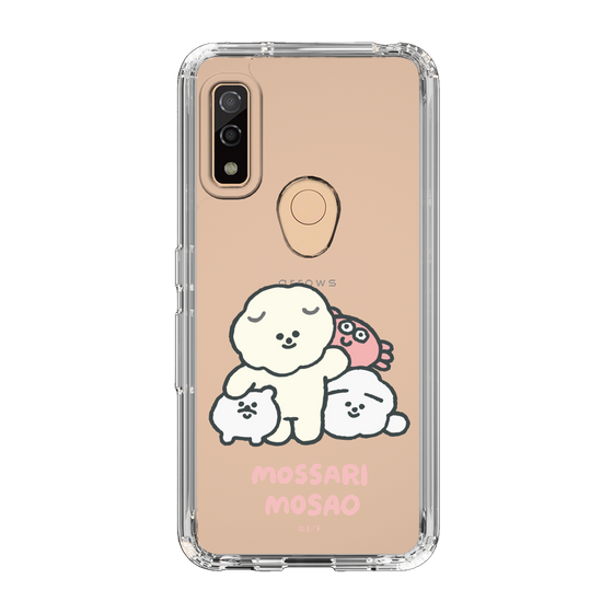 Slim Protection Case［ Mossari Mosao - Everyone Together - Clear ］