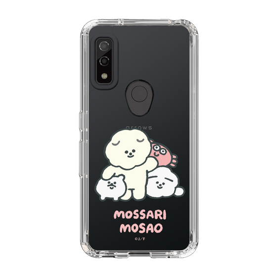 Slim Protection Case［ Mossari Mosao - Everyone Together - Clear ］