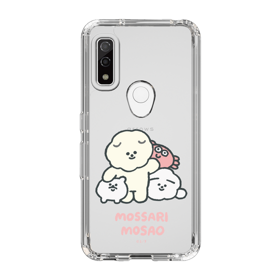 Slim Protection Case［ Mossari Mosao - Everyone Together - Clear ］
