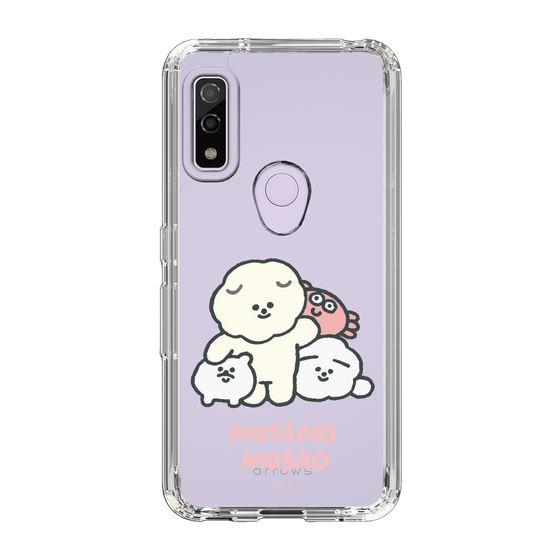 Slim Protection Case［ Mossari Mosao - Everyone Together - Clear ］