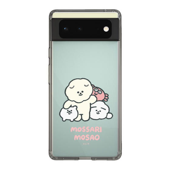 Slim Protection Case［ Mossari Mosao - Everyone Together - Clear ］