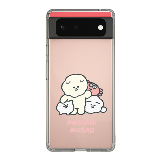 Slim Protection Case［ Mossari Mosao - Everyone Together - Clear ］