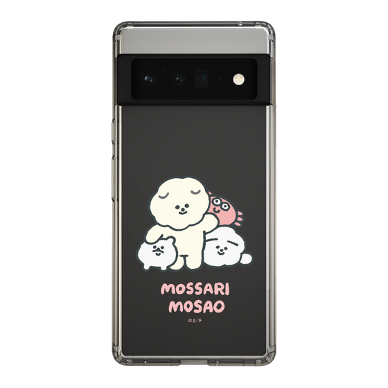 Slim Protection Case［ Mossari Mosao - Everyone Together - Clear ］
