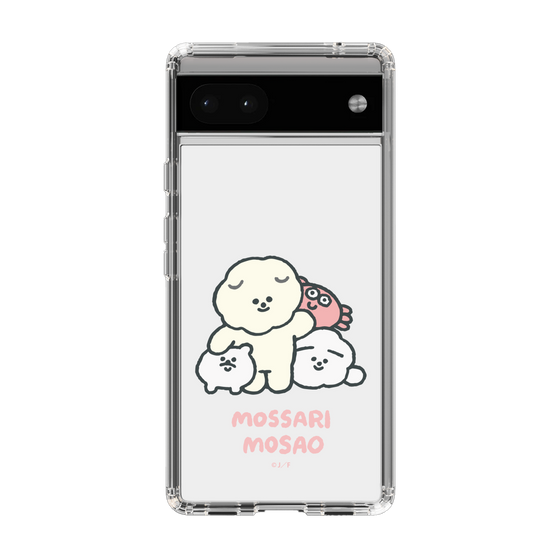 Slim Protection Case［ Mossari Mosao - Everyone Together - Clear ］