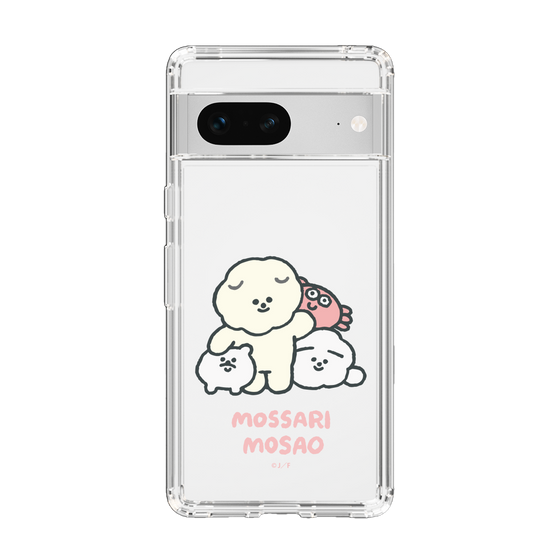 Slim Protection Case［ Mossari Mosao - Everyone Together - Clear ］