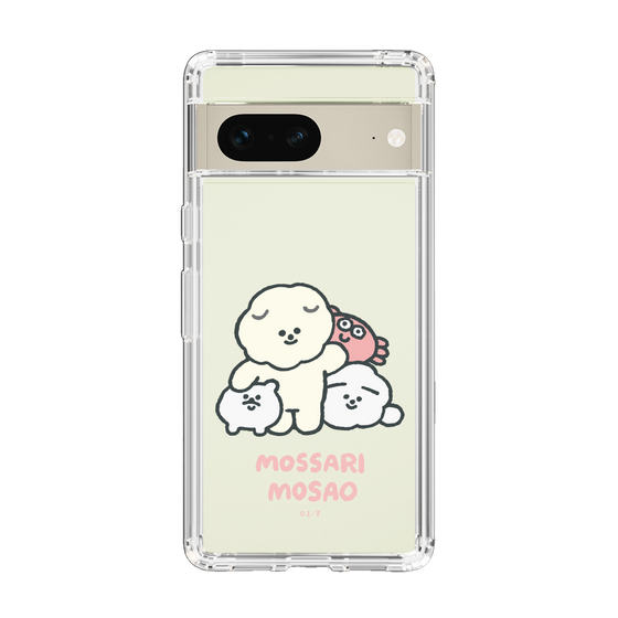 Slim Protection Case［ Mossari Mosao - Everyone Together - Clear ］
