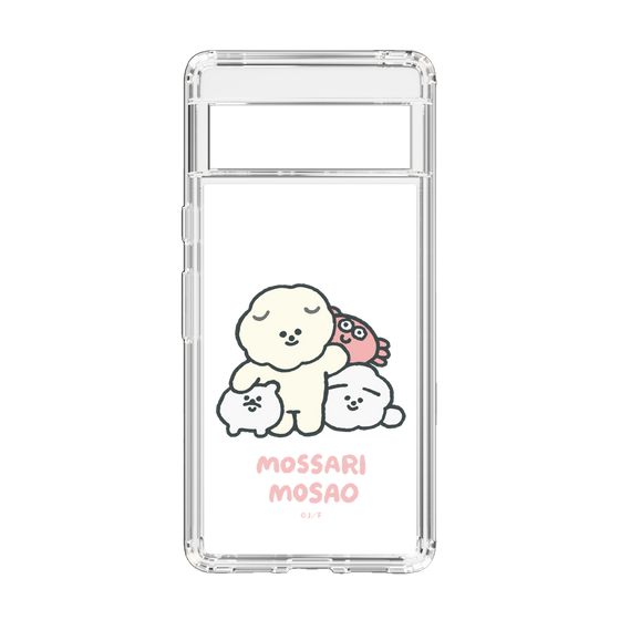 Slim Protection Case［ Mossari Mosao - Everyone Together - Clear ］