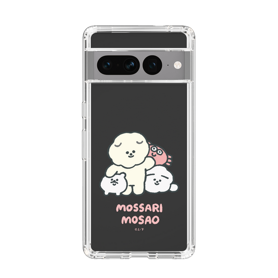 Slim Protection Case［ Mossari Mosao - Everyone Together - Clear ］