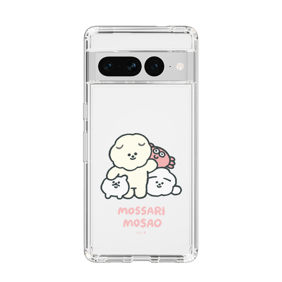 Slim Protection Case［ Mossari Mosao - Everyone Together - Clear ］