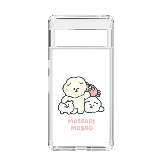 Slim Protection Case［ Mossari Mosao - Everyone Together - Clear ］